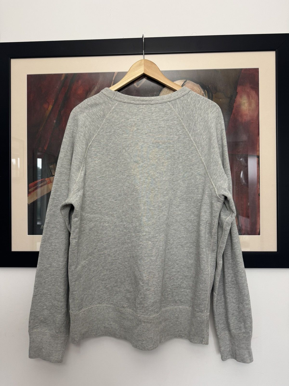Acne Studios Acne Studios SS13 Collage Detroit sweatshirt city surf grey Size US L / EU 52-54 / 3 - 3 Thumbnail