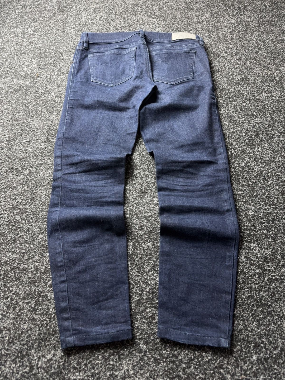 Diesel Luxury Diesel Grupee Ankle Skinny Jeans Dark Blue Stretch Size 27" / US 4 / IT 40 - 11 Thumbnail