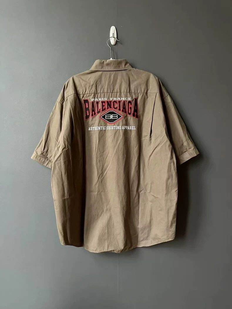 Other Balenciaga Bat Short Sleeve Shirt Size US XS / EU 42 / 0 - 2 Thumbnail