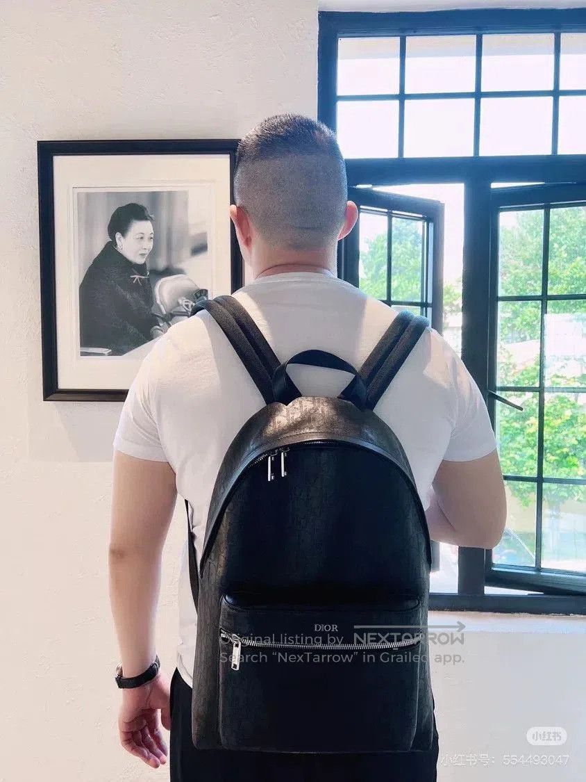 Dior Dior Rider Oblique Galaxy Backpack. Size ONE SIZE - 5 Thumbnail