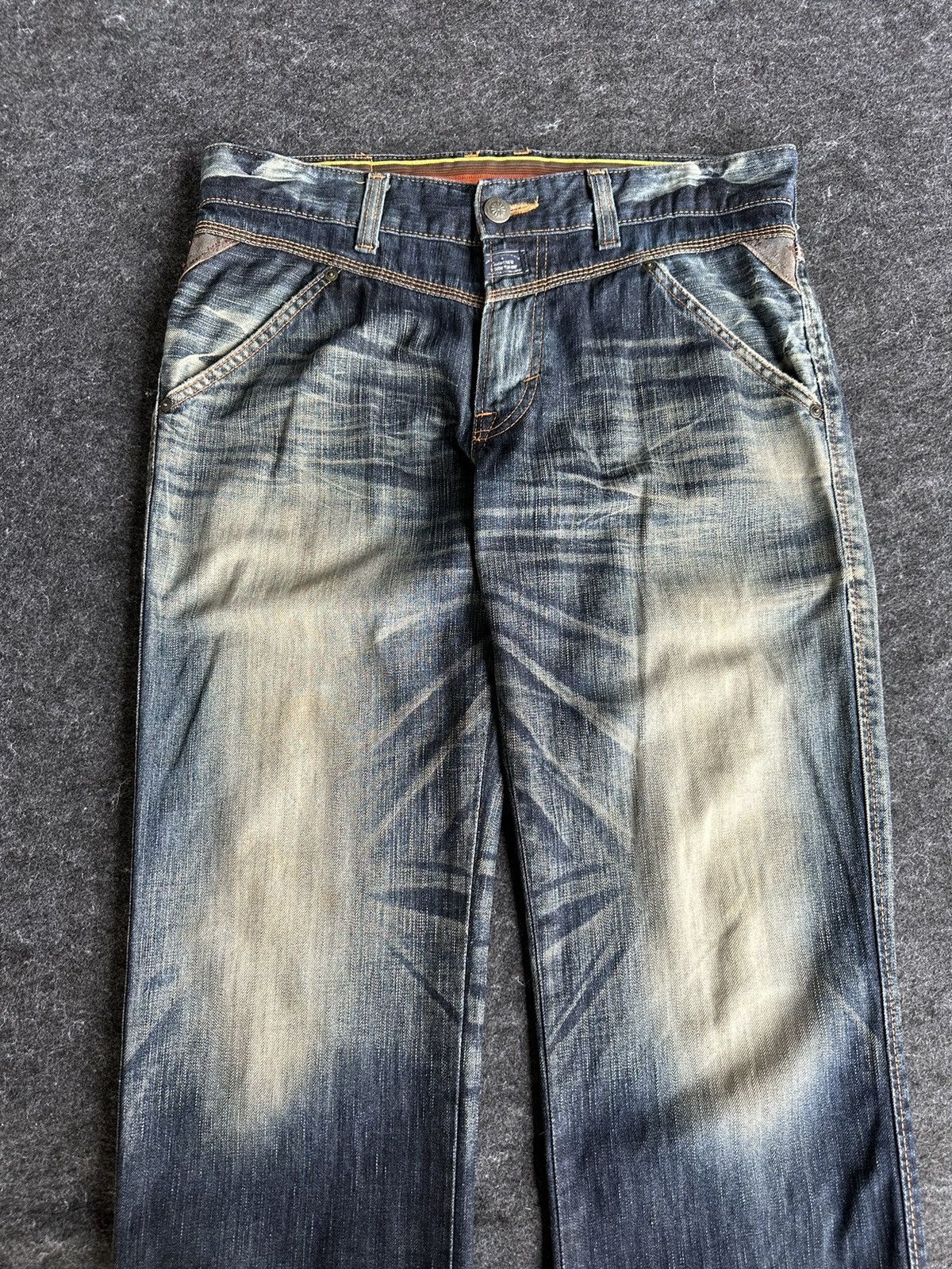 Edwin Vintage Edwin 503 Bluetrip Faded Washed Denim 32x34 D432 Size US 32 / EU 48 - 2 Thumbnail