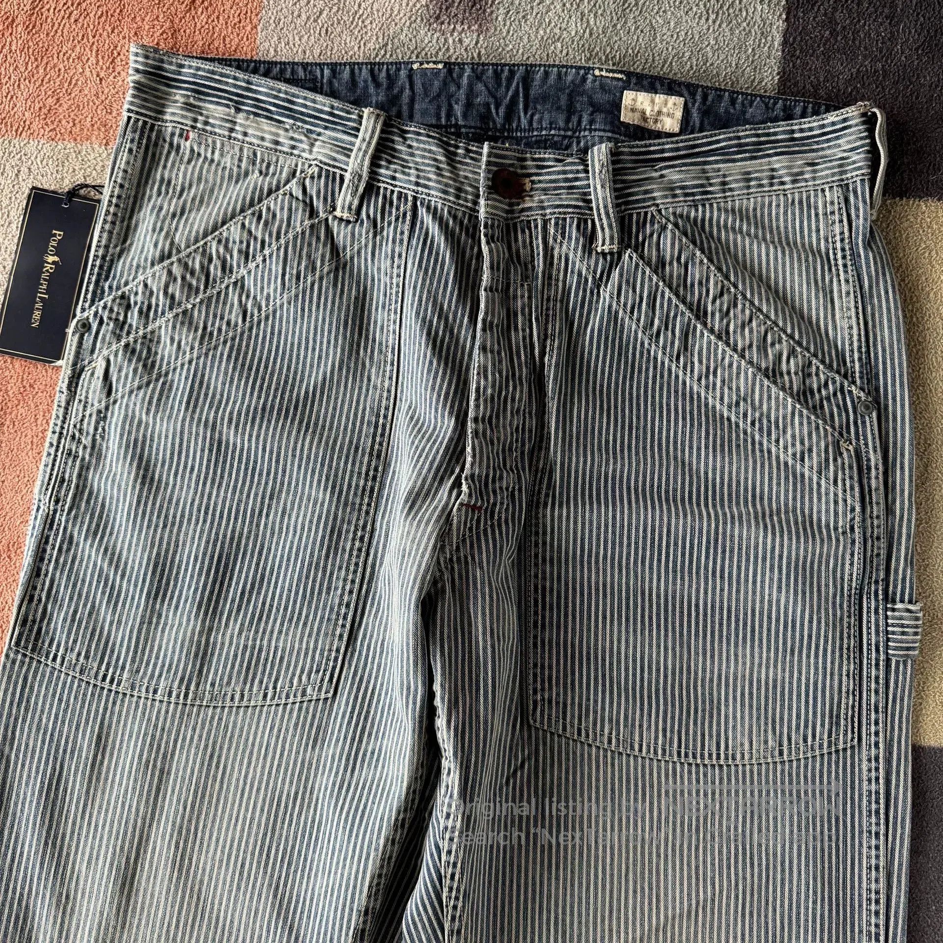 Polo Ralph Lauren Ralph Lauren Polo Striped Deck Pants. Size US 32 / EU 48 - 3 Thumbnail