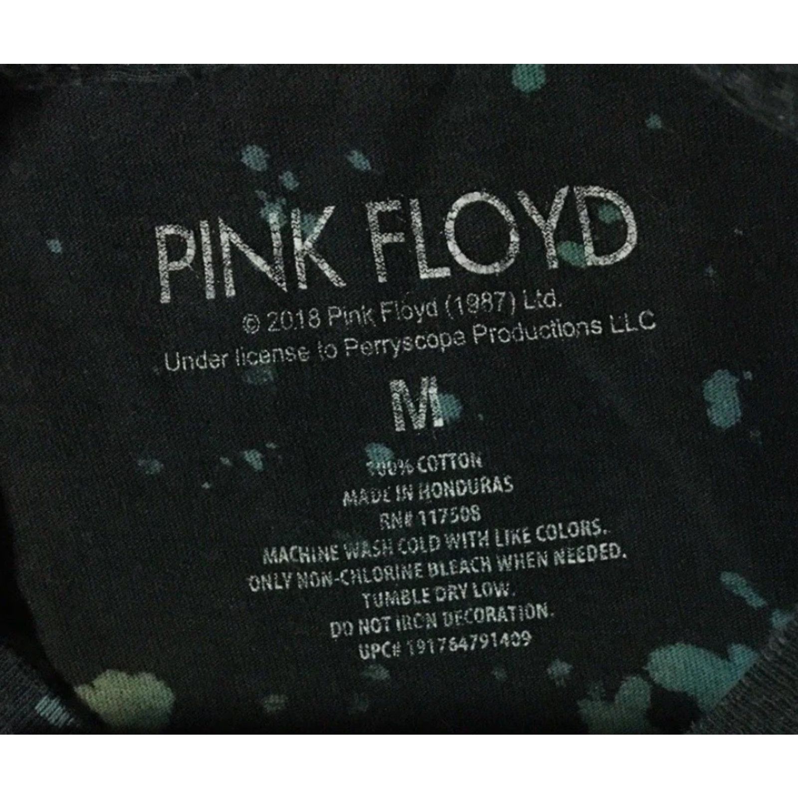 Vintage VINTAGE Pink Floyd Dark Side Of The Moon Tie Dye Shirt M Tour Concert ACDC Rock Band Vtg Size US M / EU 48-50 / 2 - 5 Thumbnail