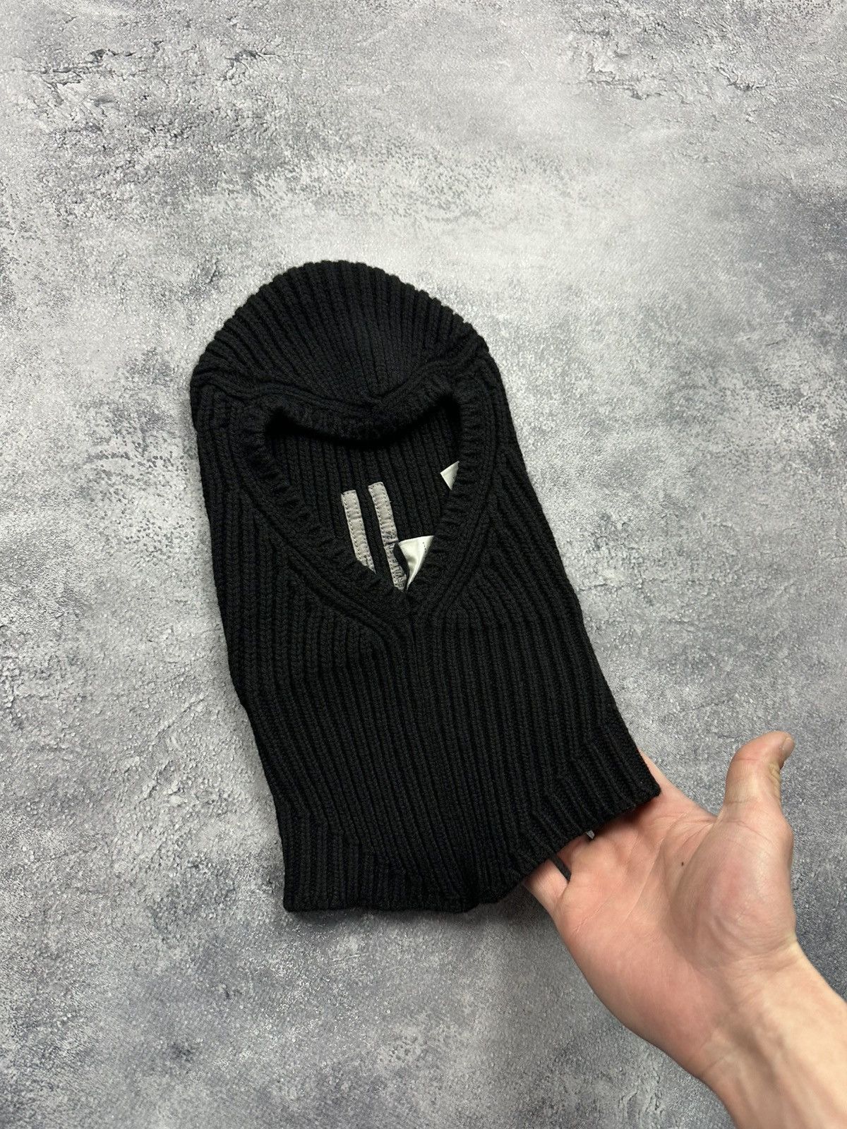 Rick Owens Rick Owens Porterville Runway Cashmere Balaclava Skull Mask Size ONE SIZE - 4 Thumbnail