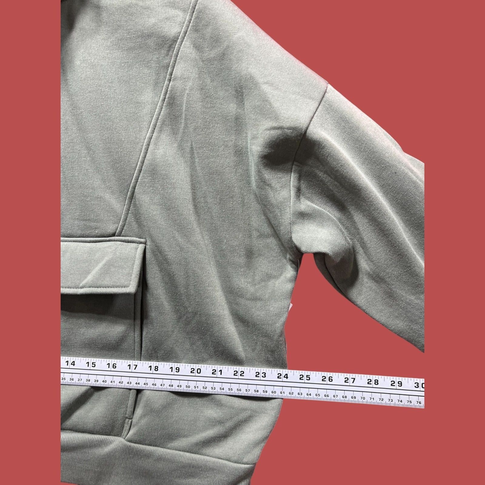Other Love Mood - Women's Long Sleeve Sweatshirt With Kangaroo Poc Size M / US 6-8 / IT 42-44 - 4 Thumbnail