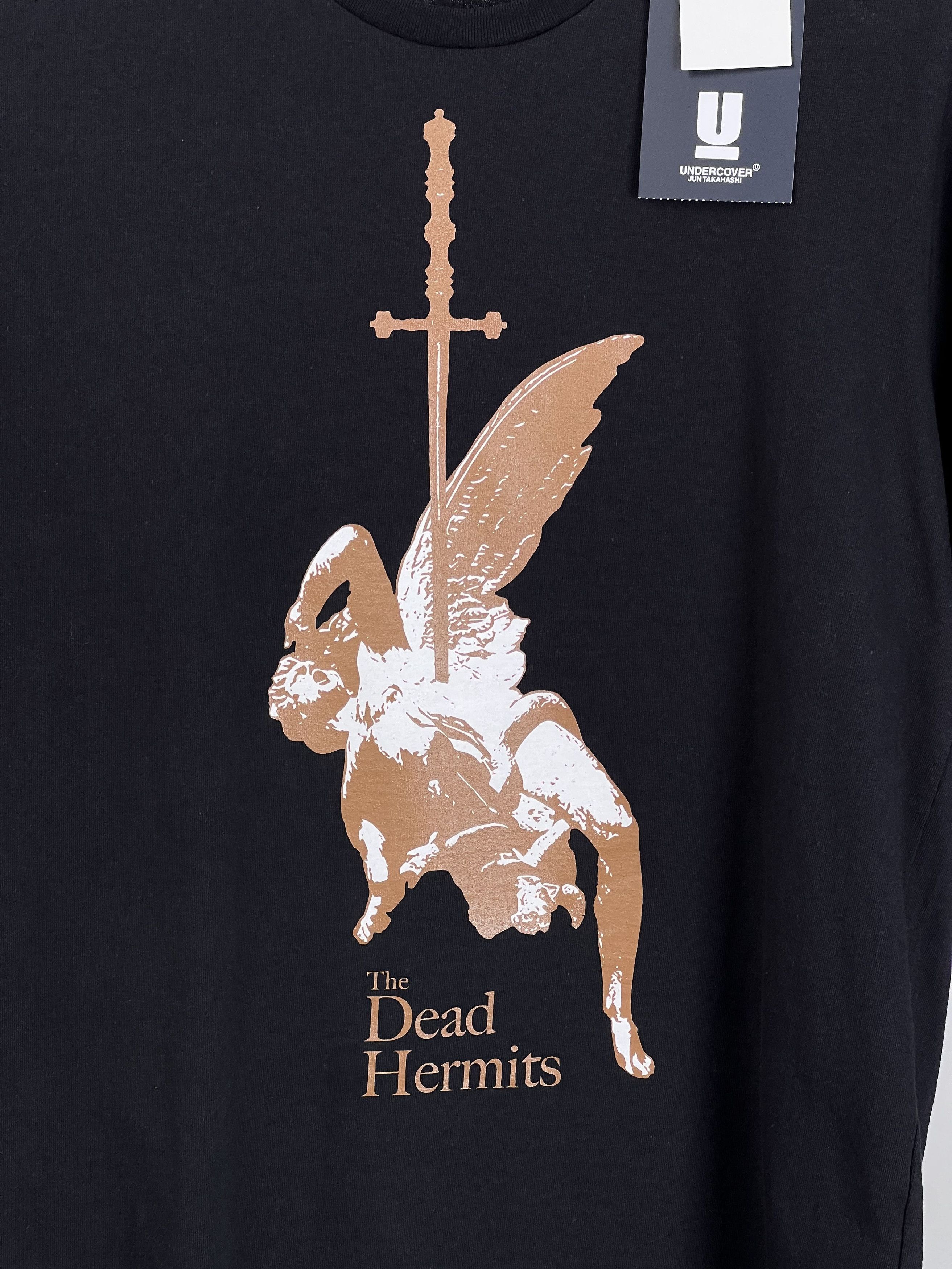Undercover Brand New DEAD HERMITS PRINTED TEE Black Size US L / EU 52-54 / 3 - 7 Thumbnail