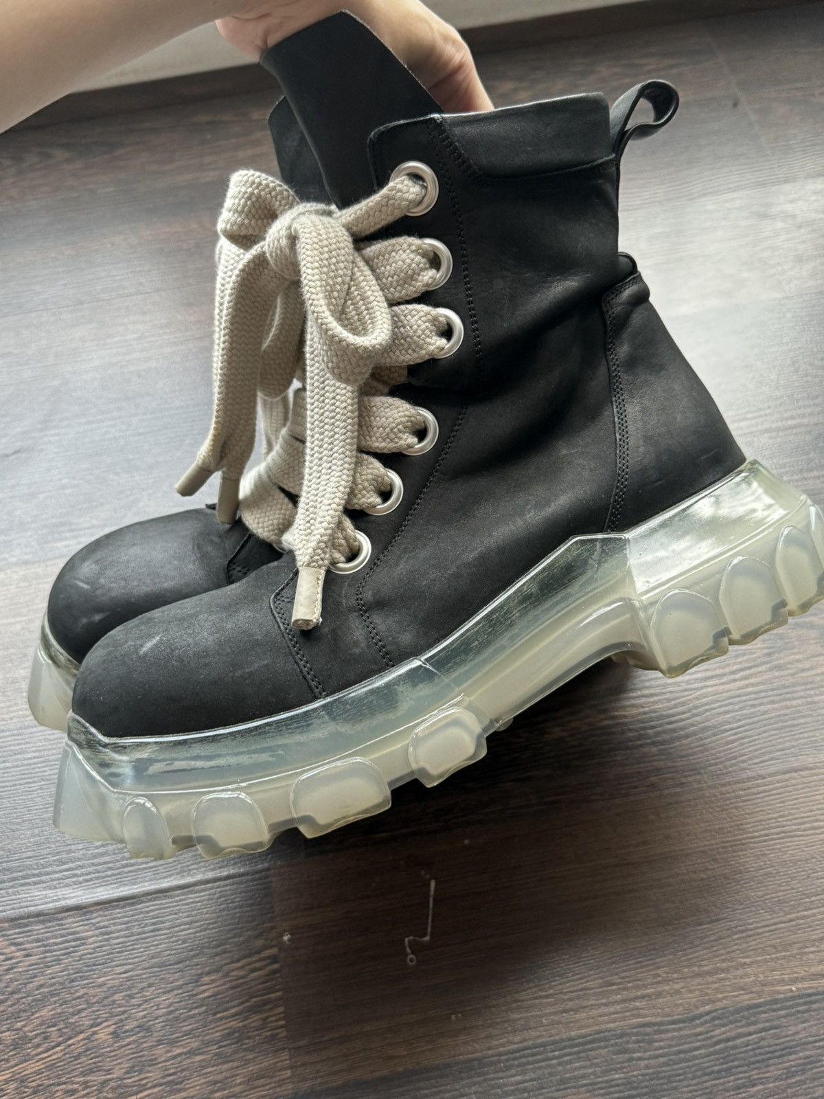Rick Owens Rick Owens Bozo tractor jumbo laces Size US 8 / EU 41 - 4 Thumbnail