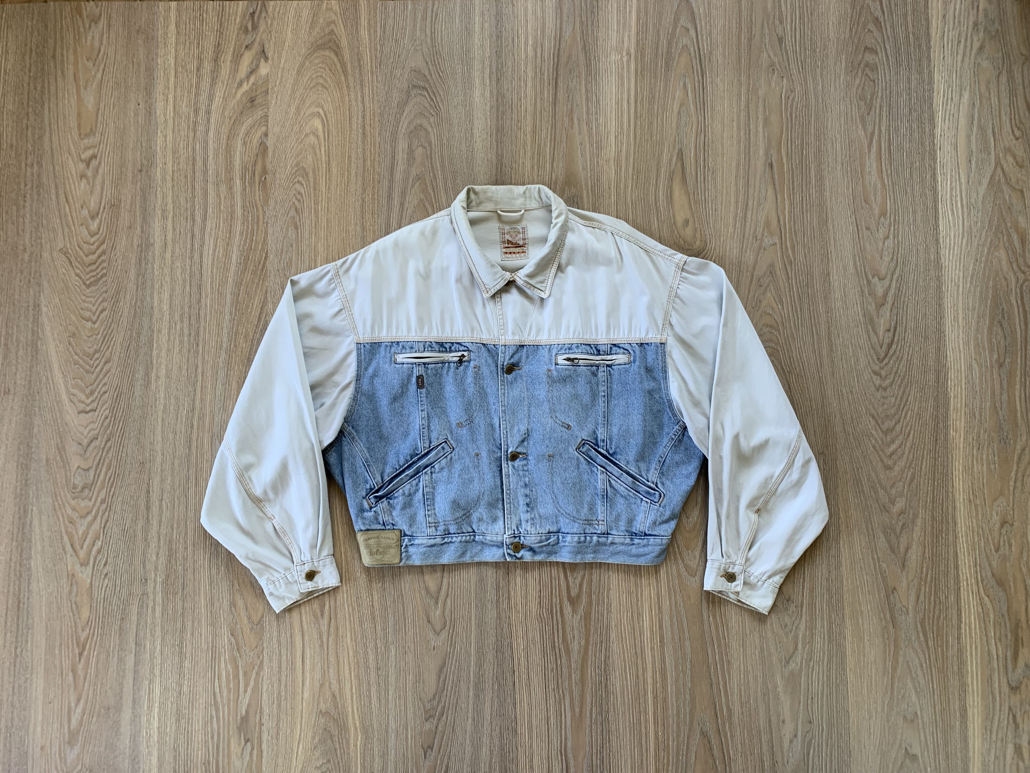 Lee × Vintage Lee Cooper Combined Vintage Denim Jacket Size US L / EU 52-54 / 3 - 1 Thumbnail