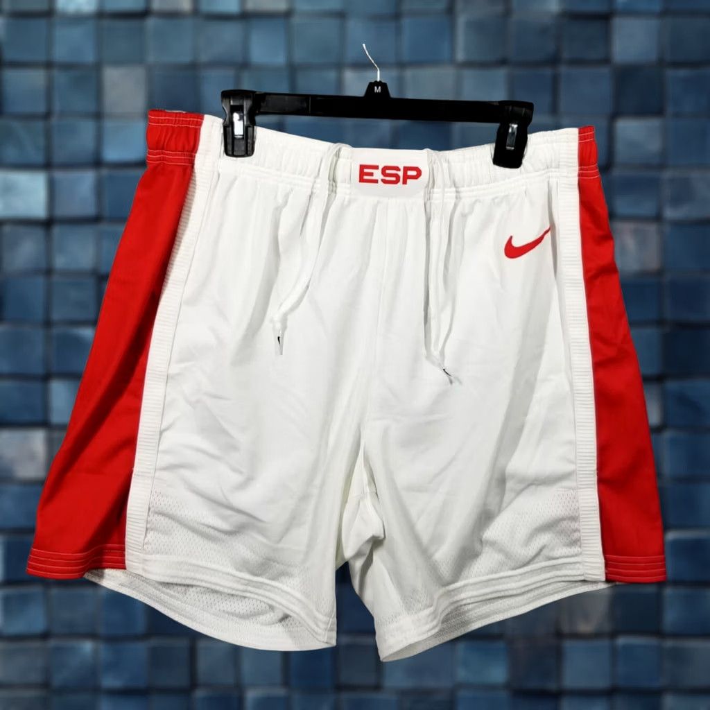 Nike Nike Spain Team Issue Basketball Shorts L USA Made Olympic NEW CD6235-XXX Size US 33 - 1 Thumbnail