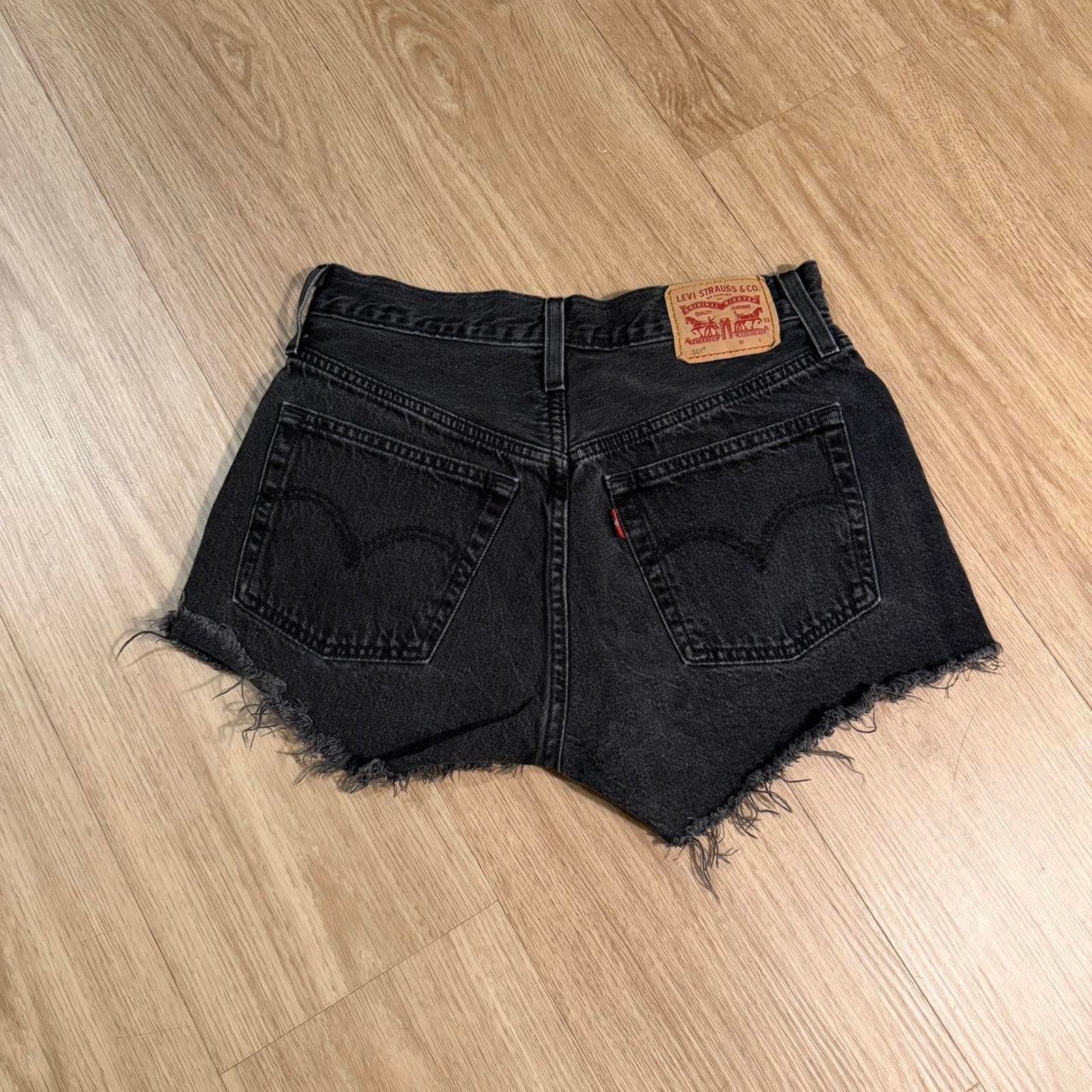 Levi's Levis 501 black vintage Size 25" / US 0 / IT 36 - 2 Thumbnail