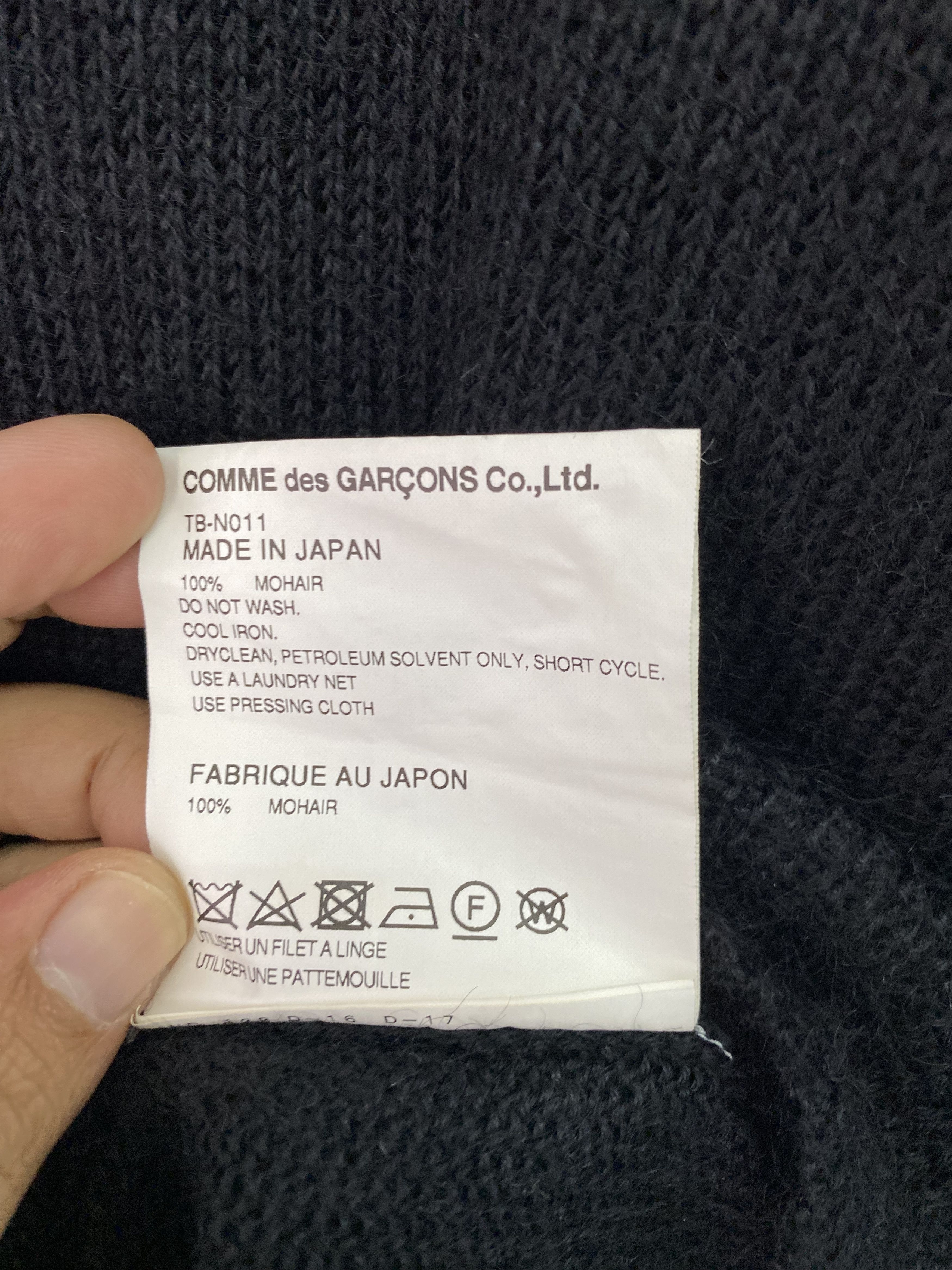 Comme des Garcons × Comme des Garcons Homme Plus × Tricot Comme des Garcons Vintage Tricots Comme Des Garcons Size Xs Size XS / US 0-2 / IT 36-38 - 10 Thumbnail