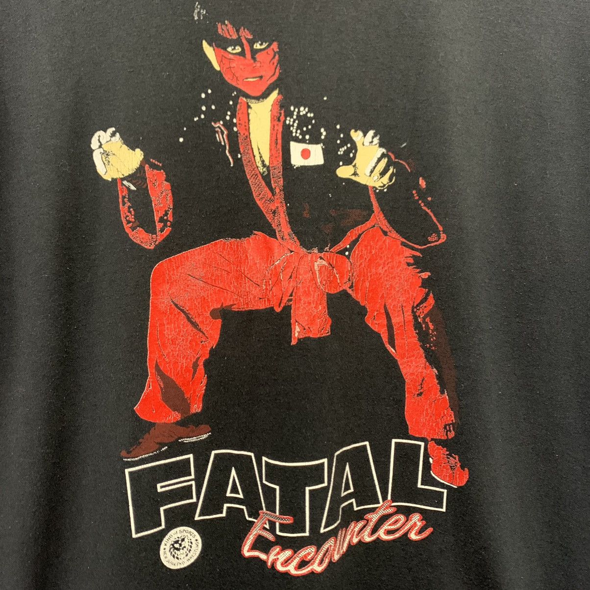 Vintage Vintage 80s Fatal Encounter japan pro wrestling t-shirt Size US M / EU 48-50 / 2 - 4 Thumbnail
