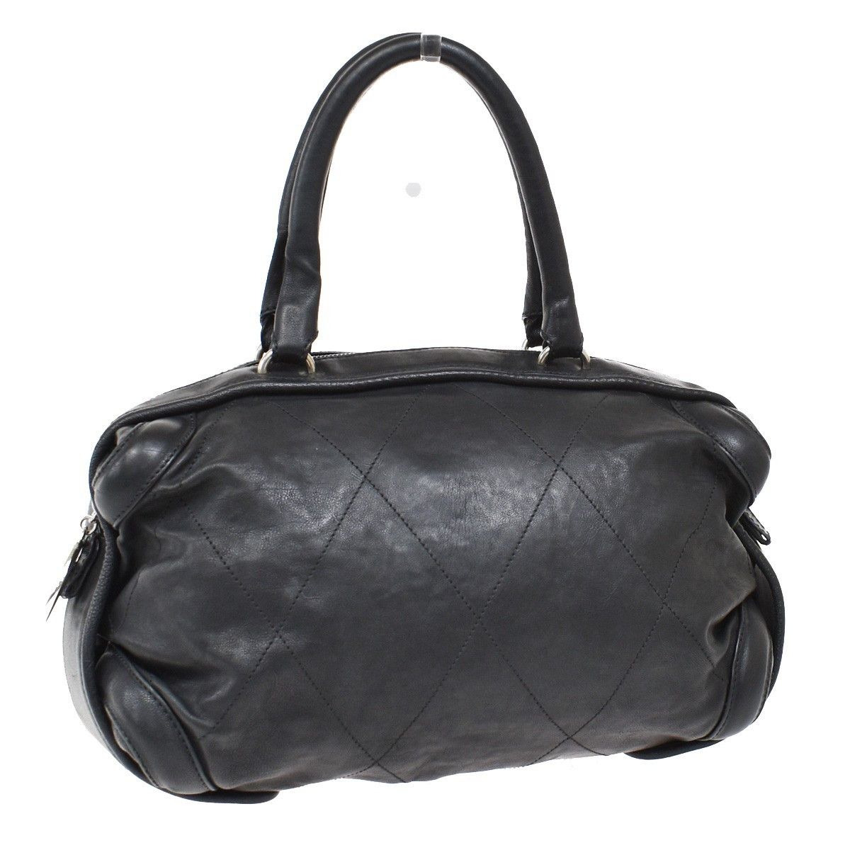 Chanel Chanel Coco Bowling Bag Quilted Leather Size ONE SIZE - 1 Thumbnail