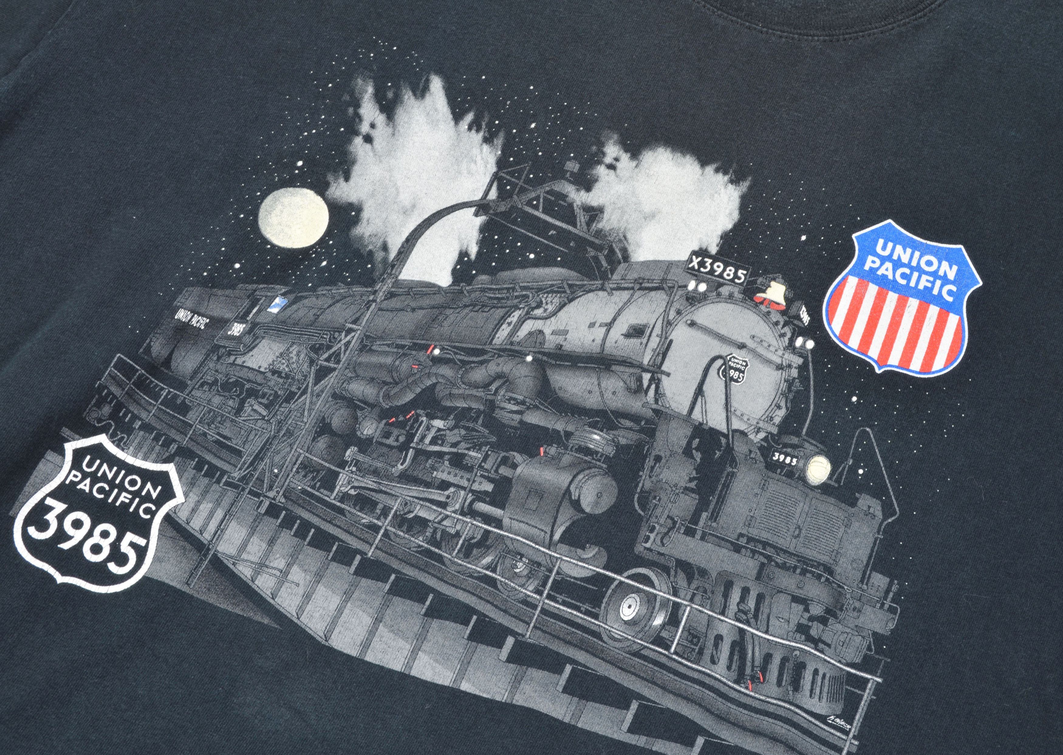 Vintage Vintage Union Pacific Railroad 90's Short Sleeve T-shirt Size US XL / EU 56 / 4 - 3 Thumbnail