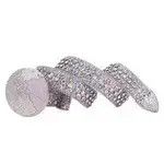 Japanese Brand y2k platinum studded rhinestone leather belt Size 28 - 3 Thumbnail