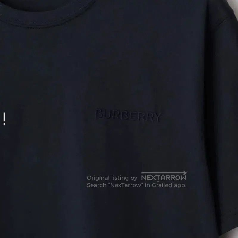 Burberry Burberry Blue Cotton Men's T. Size US S / EU 44-46 / 1 - 3 Thumbnail