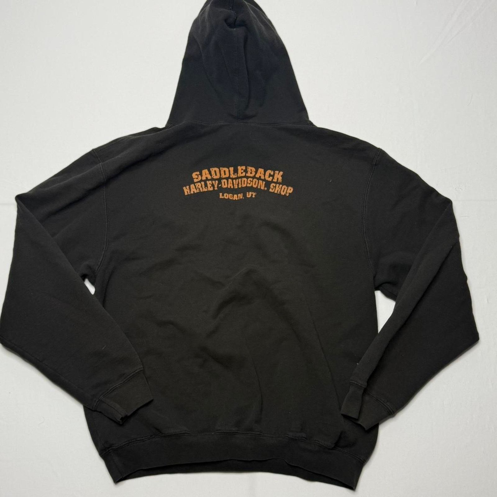 Harley Davidson Harley-Davidson Saddleback Utah Hoodie Black Size M Size US M / EU 48-50 / 2 - 2 Thumbnail