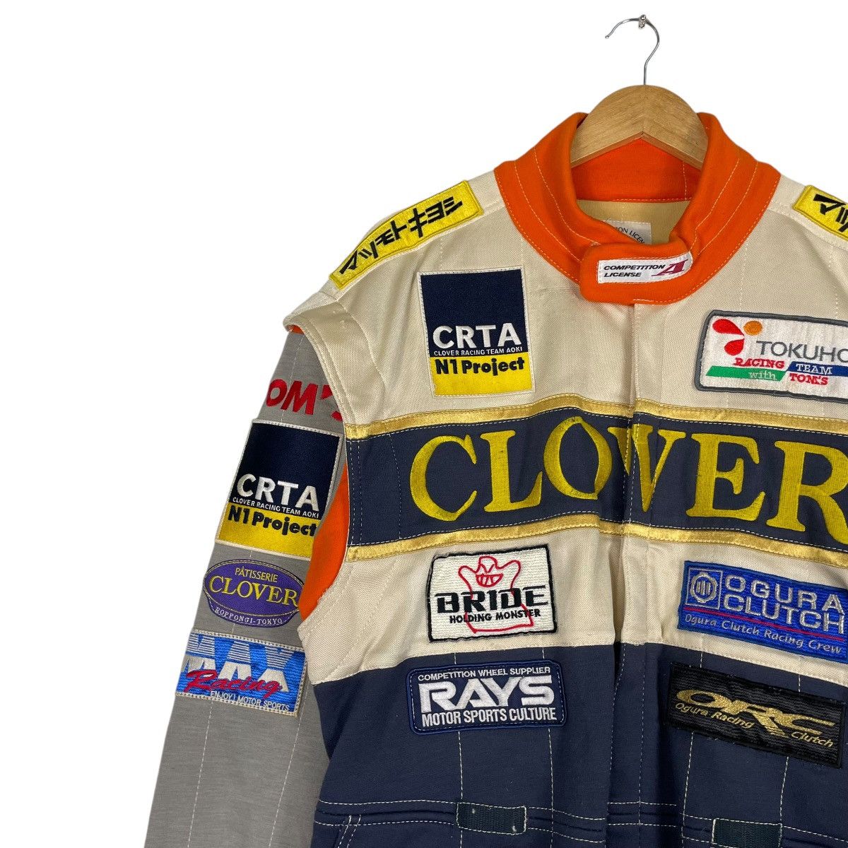 Japanese Brand × Toms 💥TOM RACING CLOVER DRIVER JUMPSUIT JAPAN Size US 38 / EU 54 - 7 Thumbnail