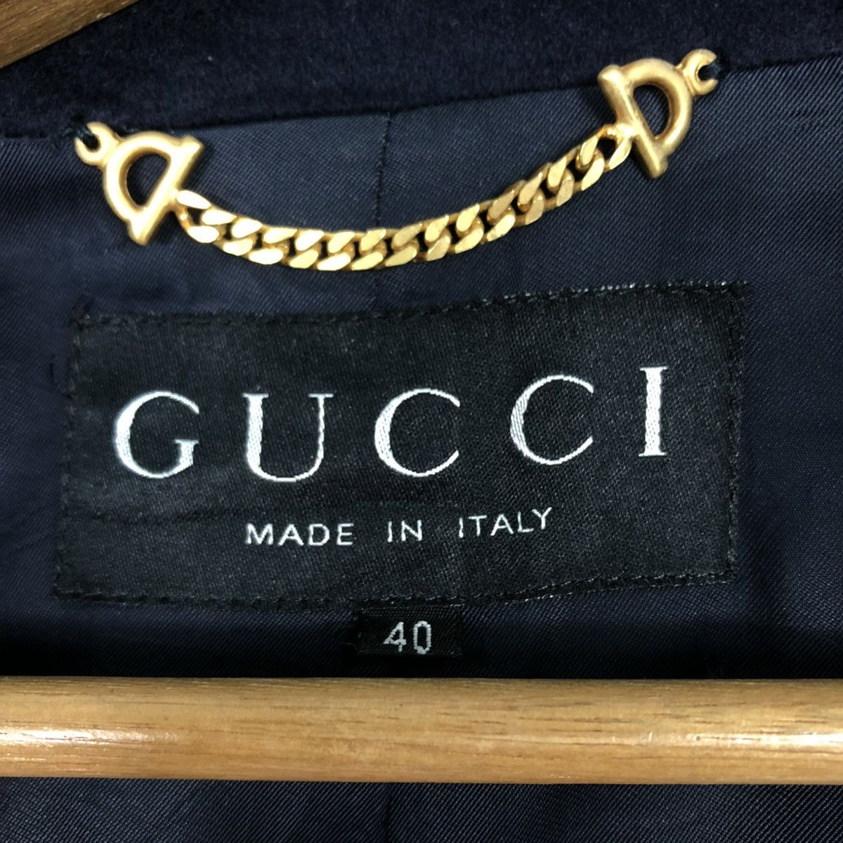 Gucci 🔥RICH BLACK COATS GUCCI MADE IN ITALY Size S / US 4 / IT 40 - 19 Thumbnail