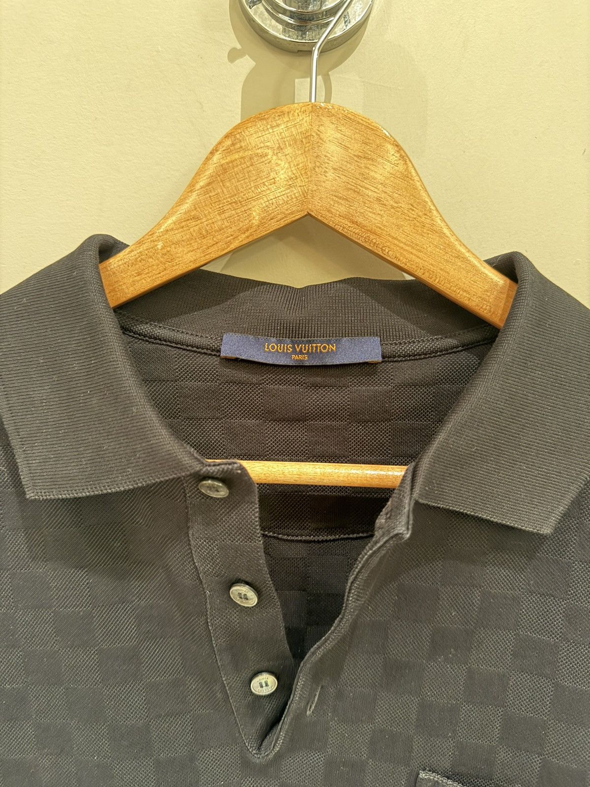 Louis Vuitton Louis Vuitton Damier Signature Polo Shirt Size US S / EU 44-46 / 1 - 4 Thumbnail