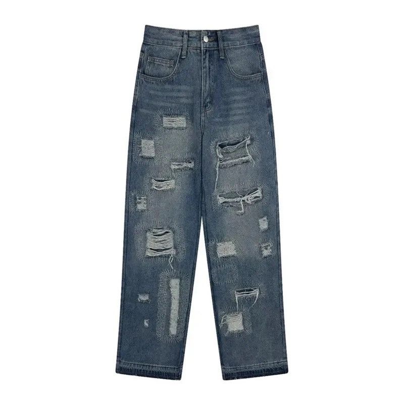 Japanese Brand × Vintage Men rapped jeans Size US 29 - 4 Thumbnail