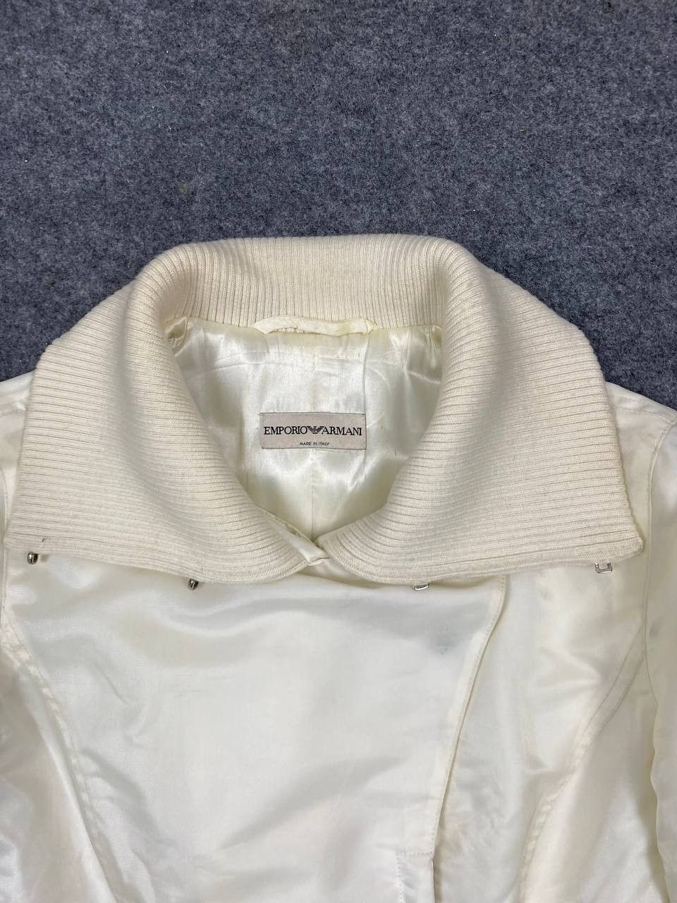 Emporio Armani emporio armani white jacket made in italy nice design Size M / US 6-8 / IT 42-44 - 2 Thumbnail