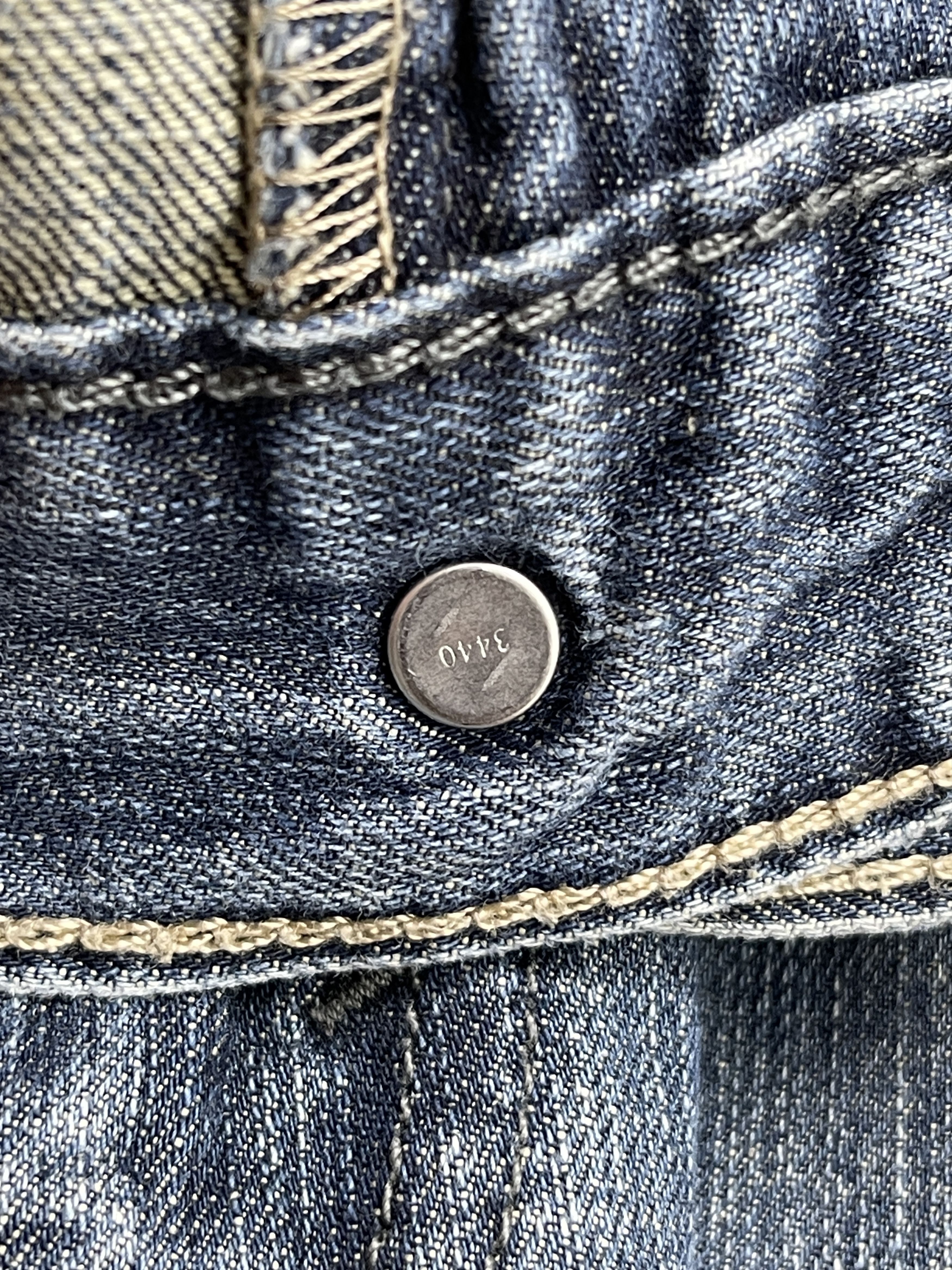 Levi's × Vintage Vintage Levi's 514 Faded Blue Jeans DP2565 Size US 36 / EU 52 - 11 Thumbnail