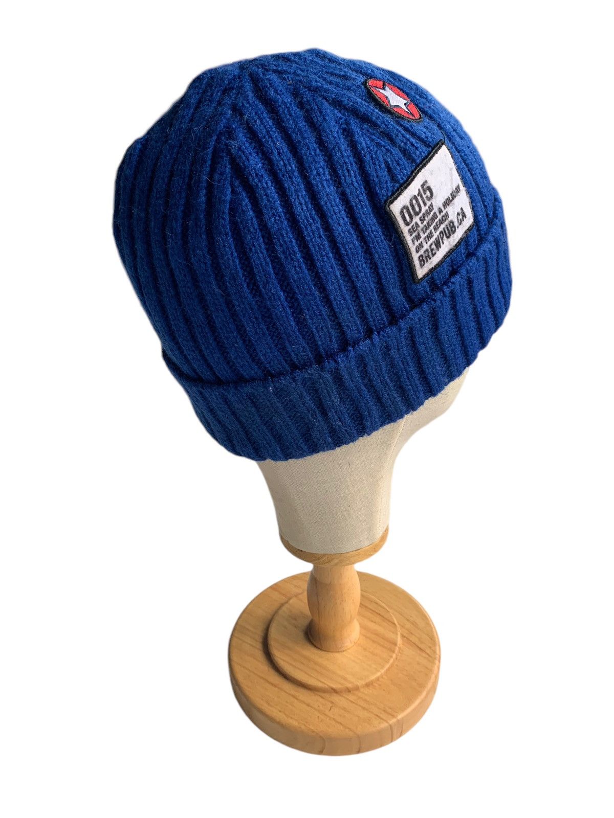 Japanese Brand × Kapital × Vintage Rare Knit Beanie With patches Hats Size ONE SIZE - 7 Thumbnail