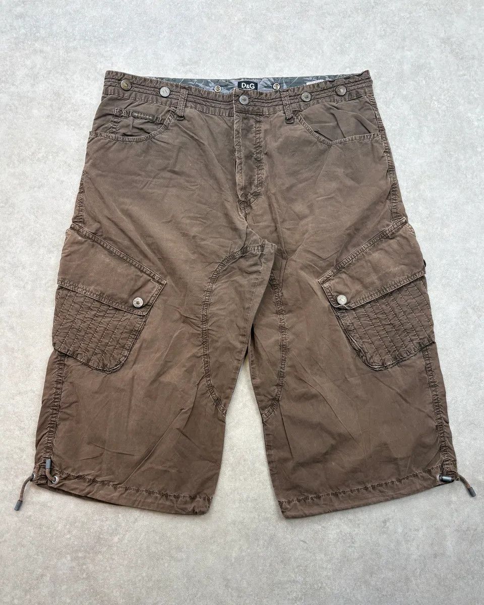 Dolce & Gabbana Dolce Gabbana Vintage Cargo Shorts Jorts Big Logo