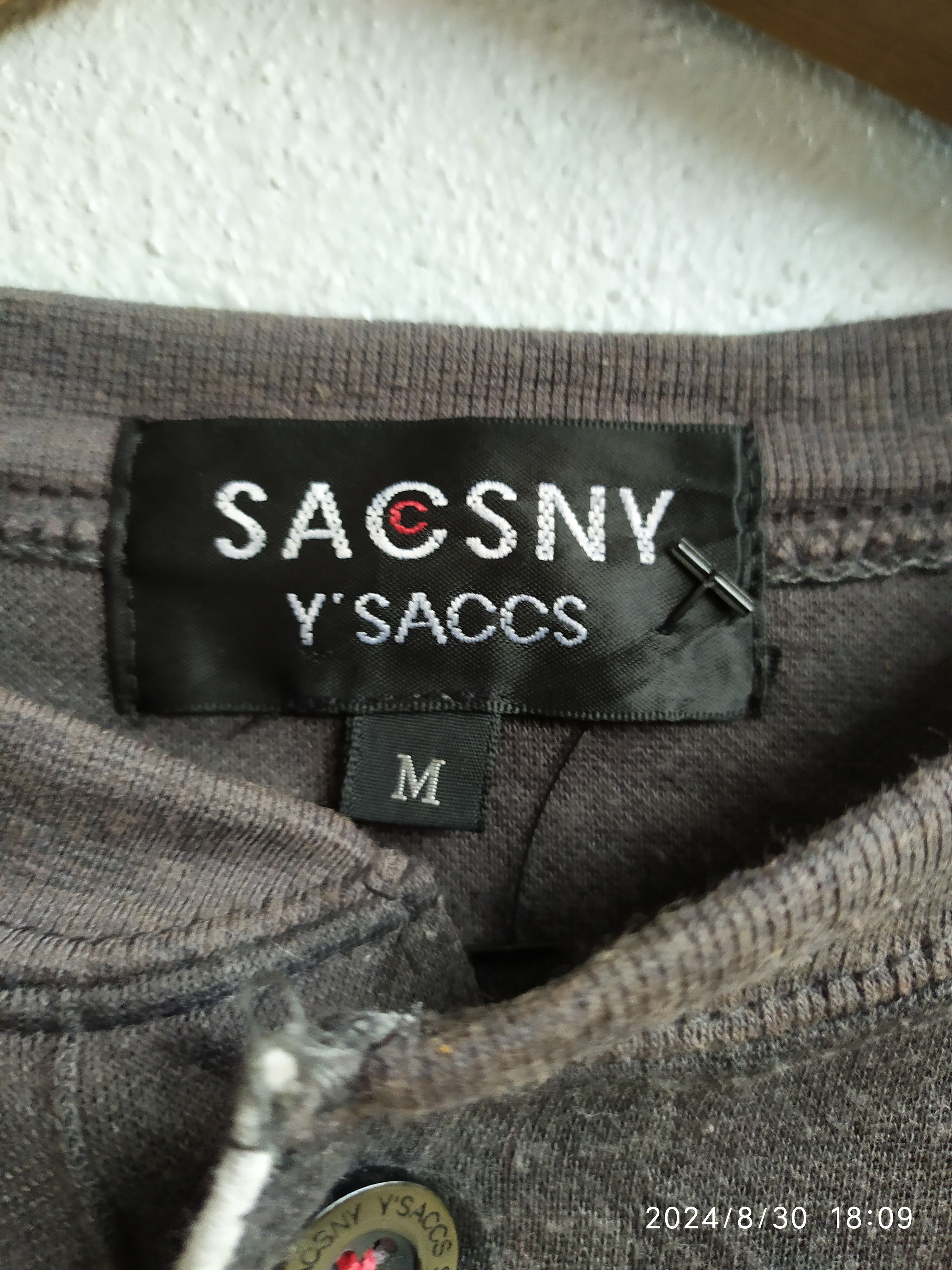 Japanese Brand × Yohji Yamamoto Sacsny y'saccs by yohji yamamoto sweatshirt Size US S / EU 44-46 / 1 - 5 Thumbnail
