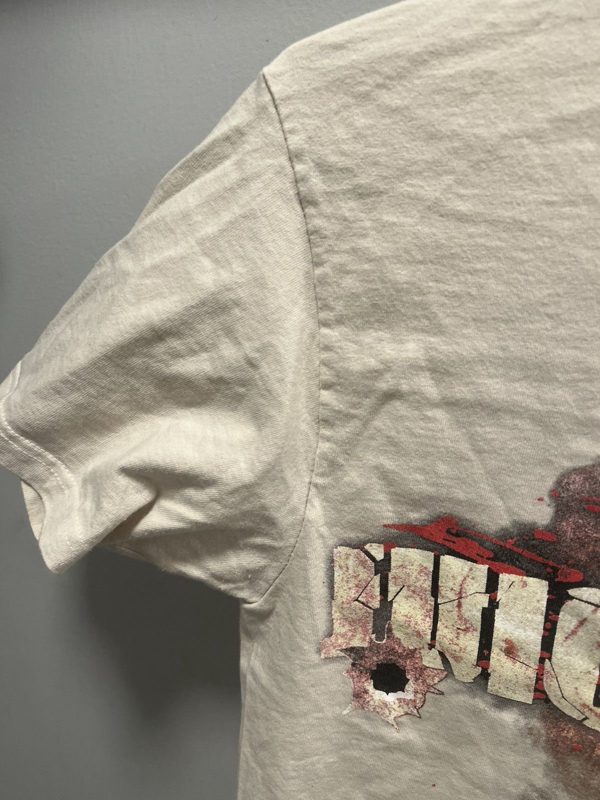Other Beige flaming skullhead Juice world T- shirt Size US S / EU 44-46 / 1 - 7 Thumbnail