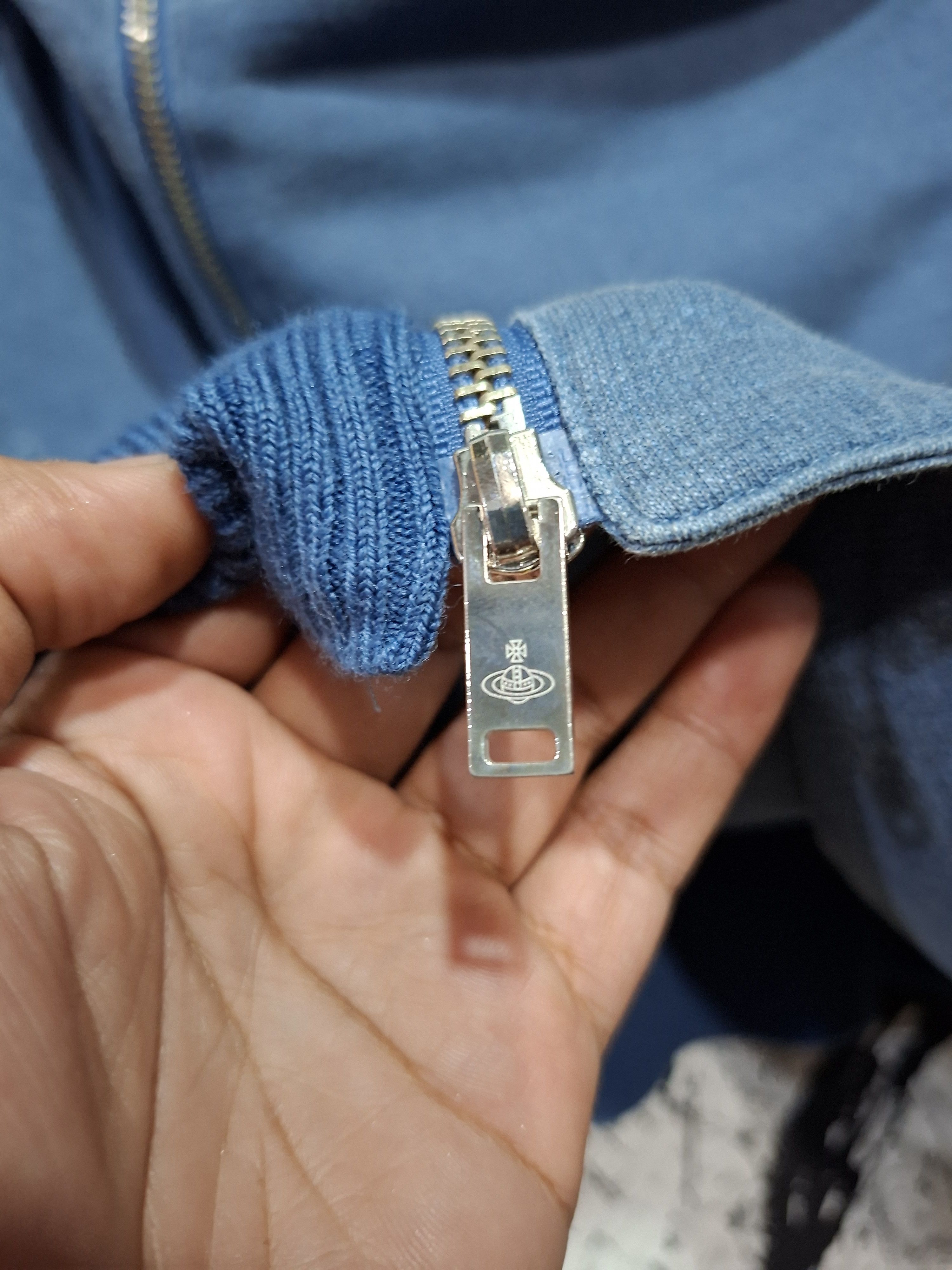 Vivienne Westwood VIVIENNE WESTWOOD ANGLOMANIA SS13 3D SILVER ORB ZIP HOODIE Size M / US 6-8 / IT 42-44 - 7 Thumbnail