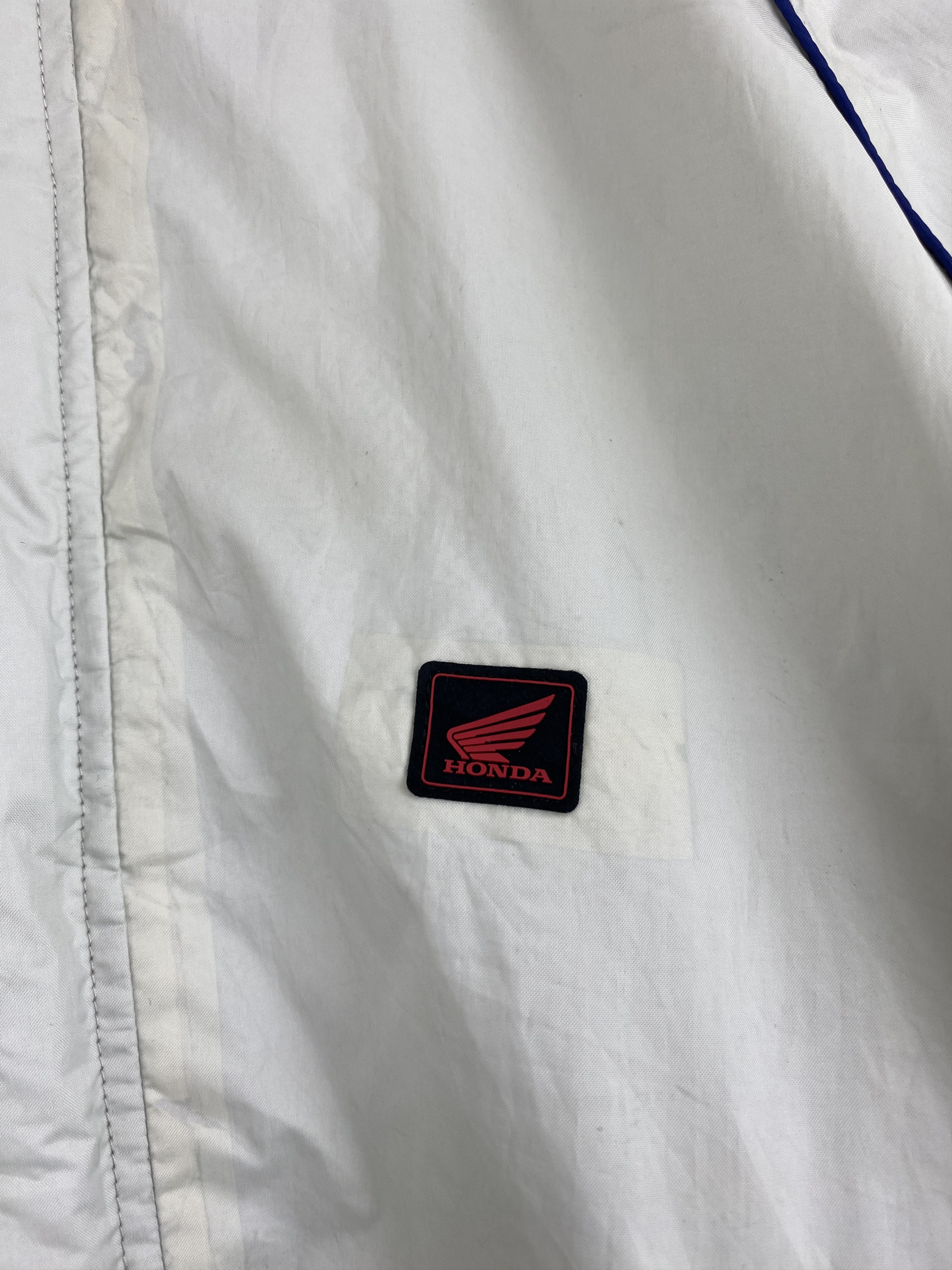 Honda Vintage Honda Zipper Ups Jacket Windbreaker JA0125 Size US XL / EU 56 / 4 - 5 Thumbnail