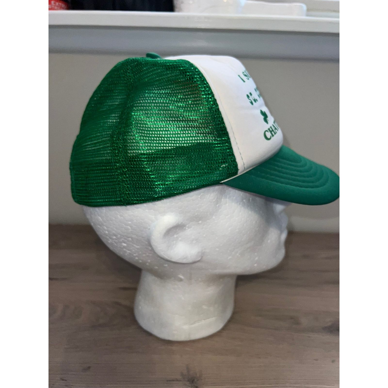 Vintage St. Patrick's Day Hat Trucker Snapback Chattaroy Hills OS Size ONE SIZE - 7 Thumbnail