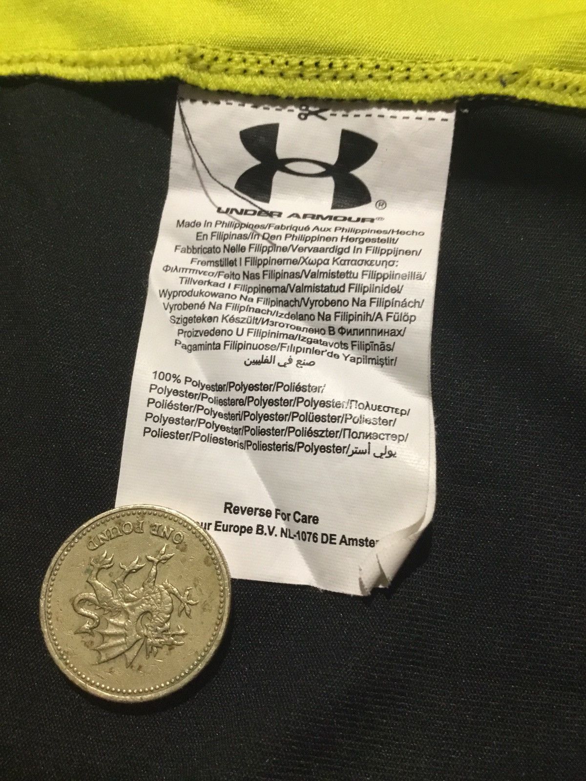Under Armour TOTTENHAM HOTSPUR 2014 2015 AWAY FOOTBALL SHIRT SOCCER Size US M / EU 48-50 / 2 - 9 Thumbnail