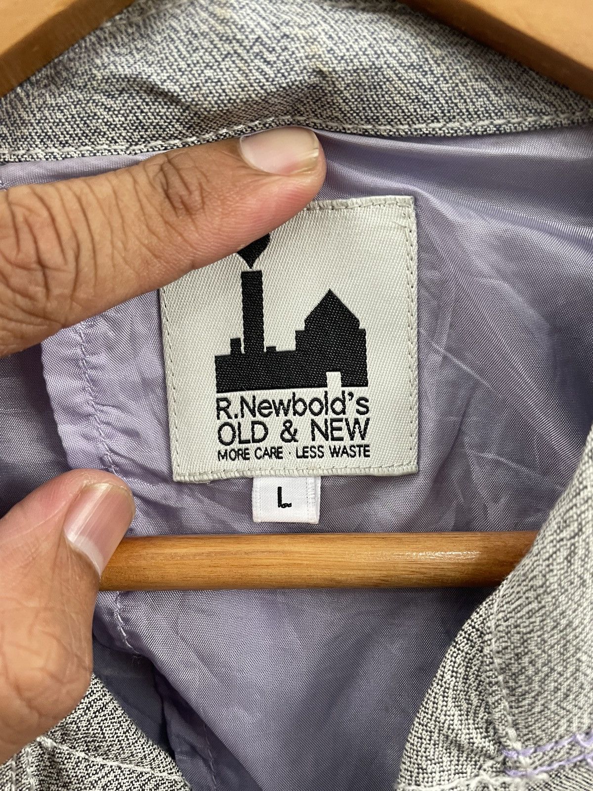 Paul Smith × R.Newbold R.NEWBOLD PAUL SMITH TWO TONE JACKET JTILITY MULTIPOCKET Size US L / EU 52-54 / 3 - 5 Thumbnail