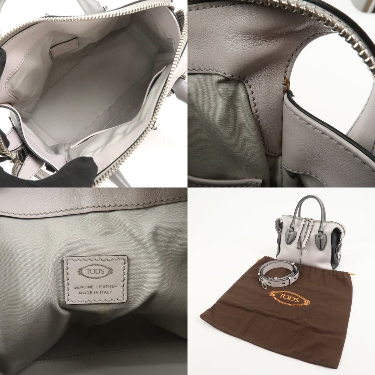 Tod's Tod's D Styling Bag Calfskin Shoulder White Size ONE SIZE - 7 Thumbnail
