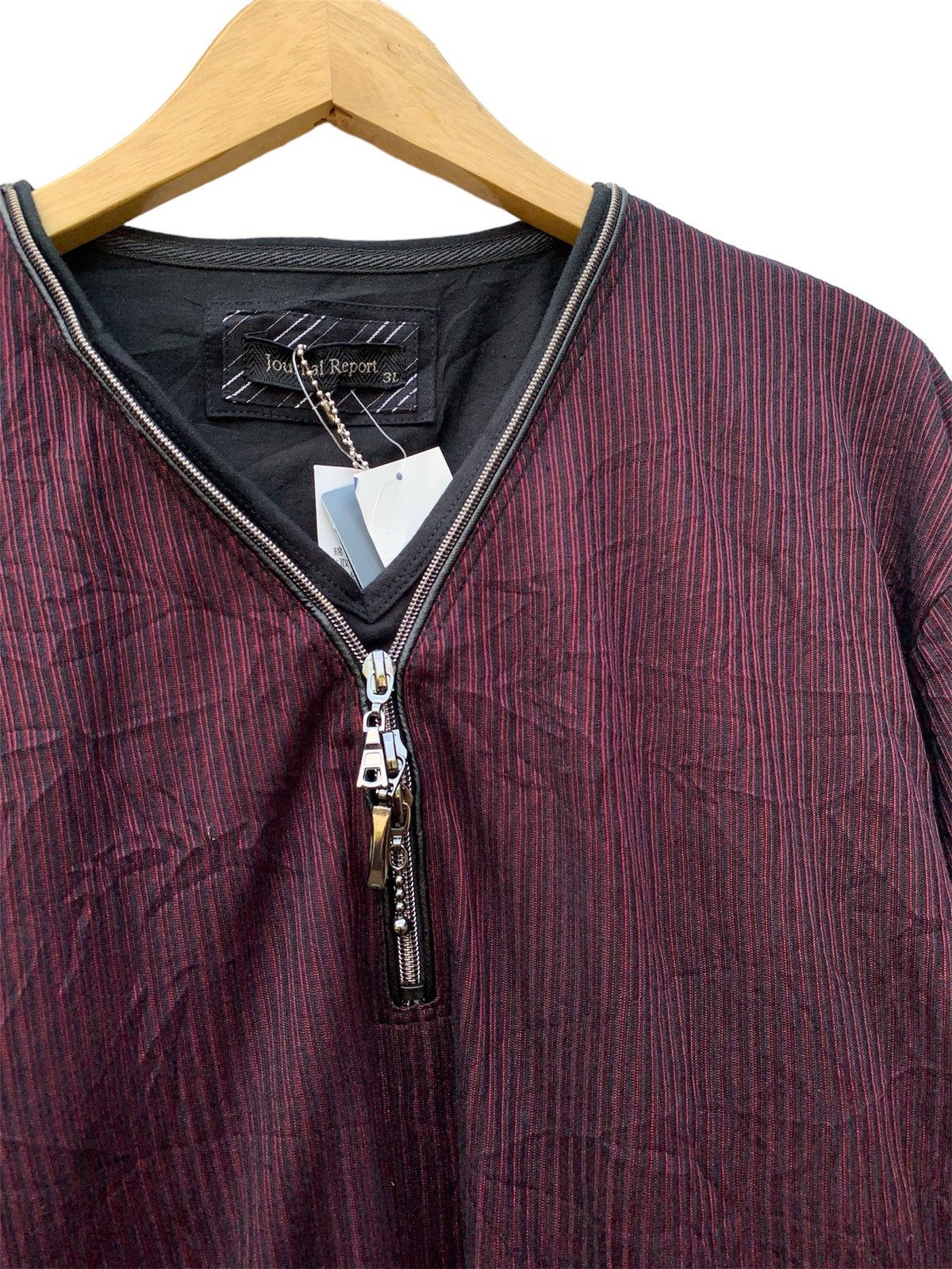 If Six Was Nine × Japanese Brand × Le Grande Bleu (L.G.B.) Journal standar multi zipper longsleeave Size US XL / EU 56 / 4 - 2 Thumbnail