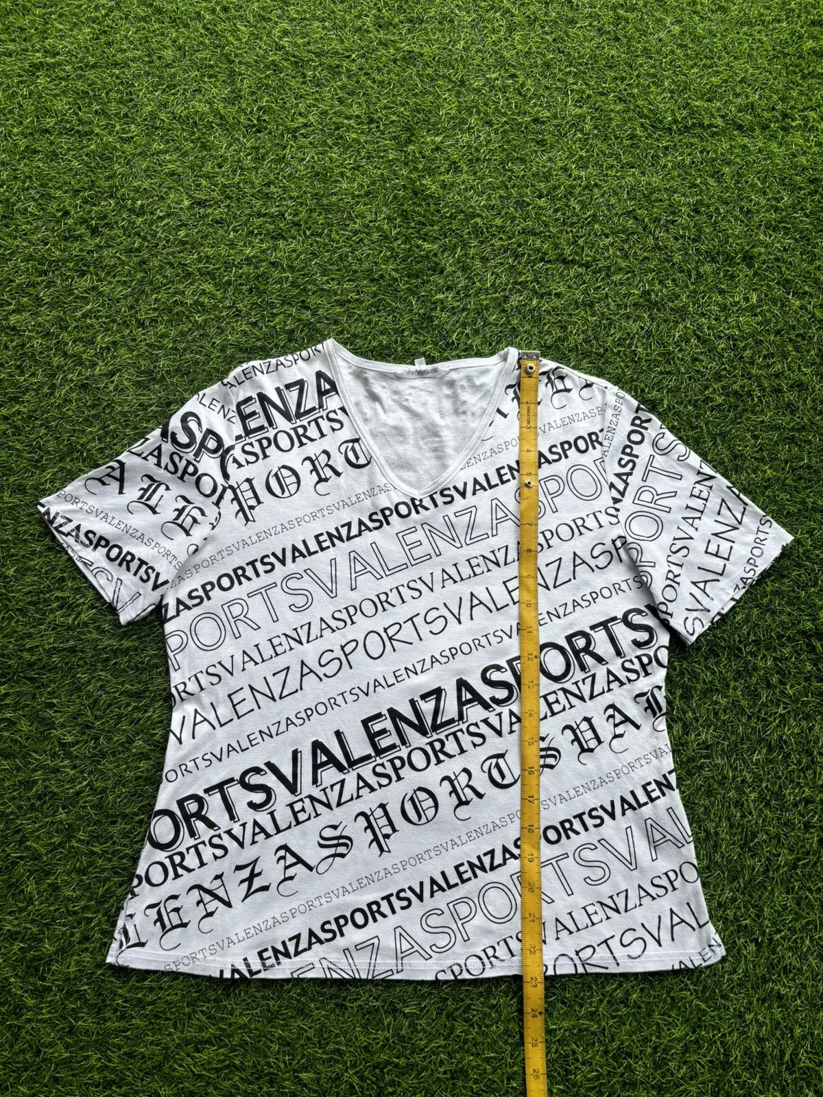 Japanese Brand Japanese Valenza Sports Full Print Tshirt Size L / US 10 / IT 46 - 11 Thumbnail