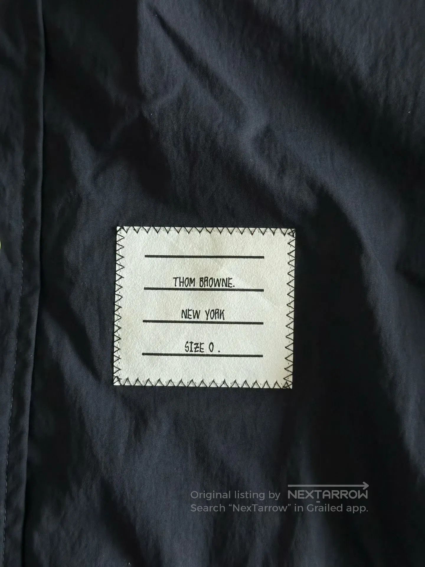 Thom Browne Thom Browne Double Sleeve Logo Shirt Jacket| Size US XS / EU 42 / 0 - 3 Thumbnail