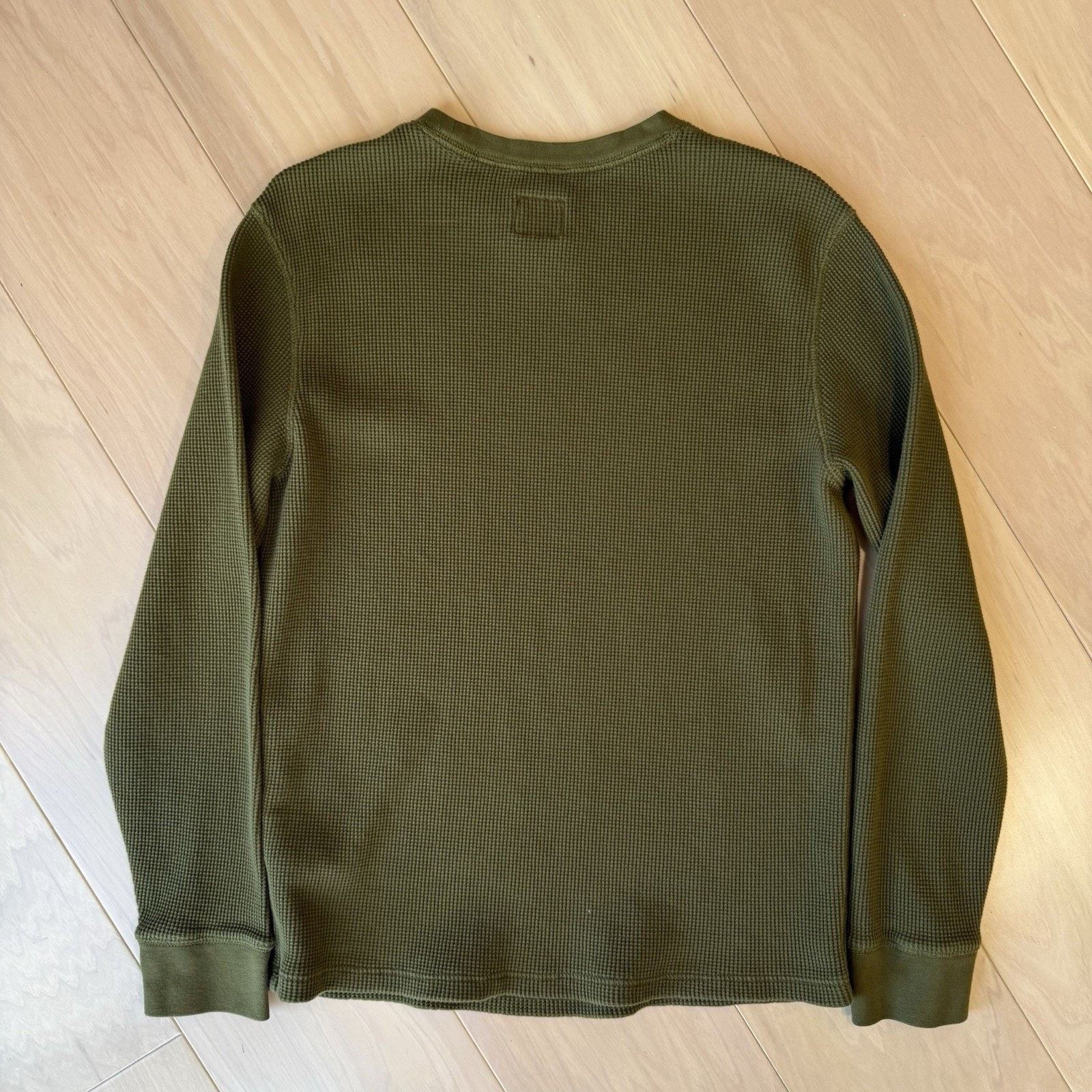 Flint And Tinder Flint and Tinder Thermal Shirt S Green Cotton Long Sleeve Size US S / EU 44-46 / 1 - 9 Thumbnail