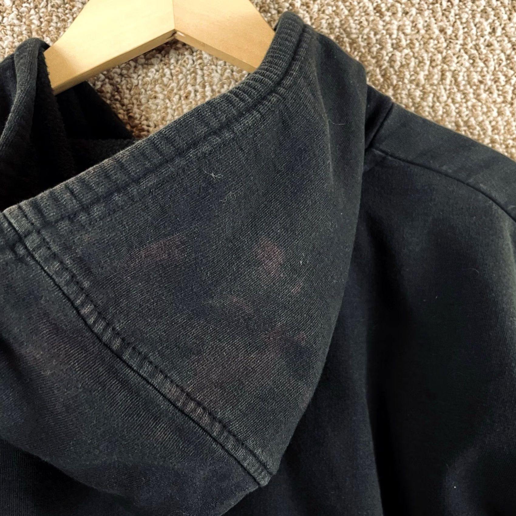 Vintage VINTAGE Google Hoodie L/XL Black Pullover Sweatshirt 90s Y2K Tech Computer E67 Size US L / EU 52-54 / 3 - 4 Thumbnail