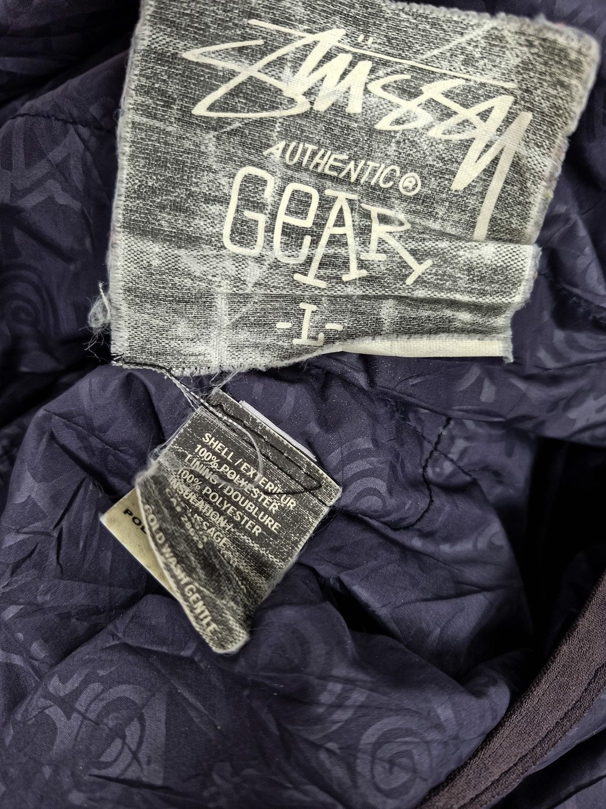 Stussy Stussy Monogram Reversible Puffer Jacket Size US L / EU 52-54 / 3 - 6 Thumbnail