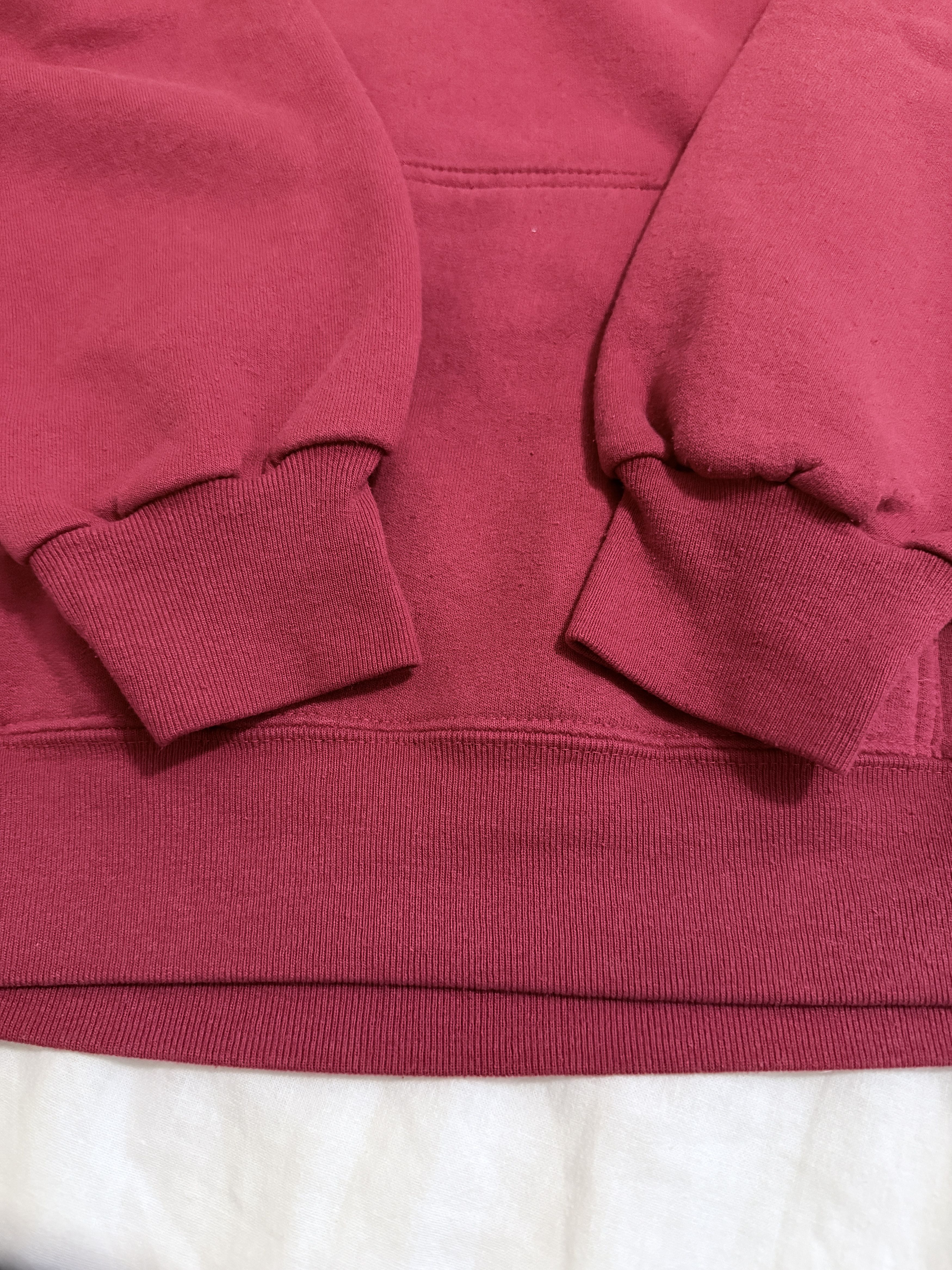Vintage Vintage Faded Red Hoodie College Logo Size US M / EU 48-50 / 2 - 6 Thumbnail