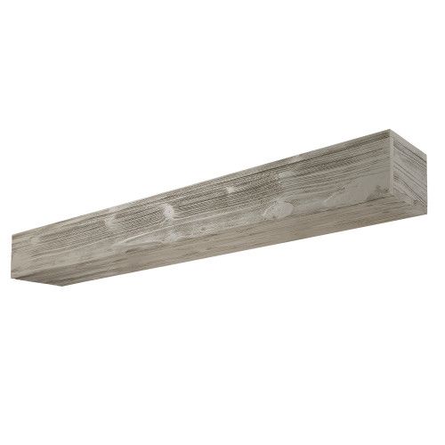 Designer × Homemade 60" Rustic Wood Fireplace Mantel,Wall-Mounted & Floating She Size US L / EU 52-54 / 3 - 3 Thumbnail