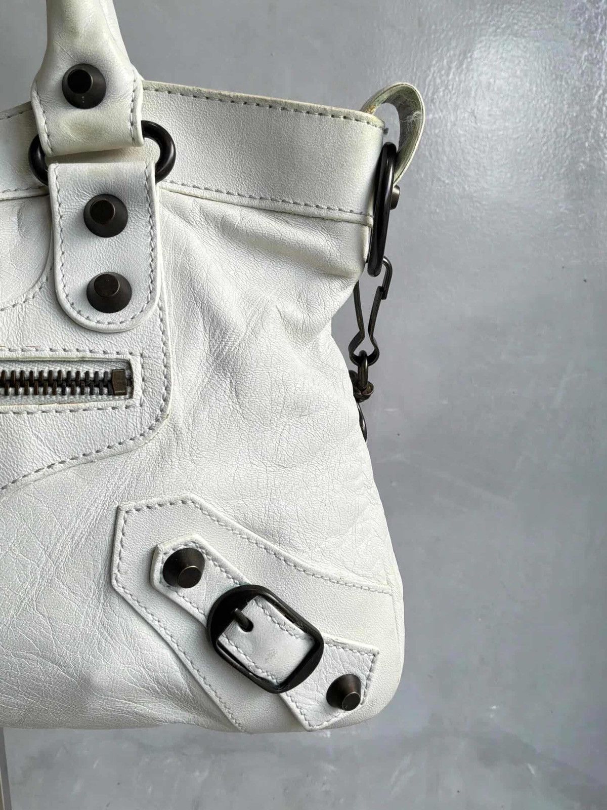 Balenciaga Balenciaga - City ‘Le First’ Lambskin Leather Shoulder Bag Size ONE SIZE - 5 Thumbnail