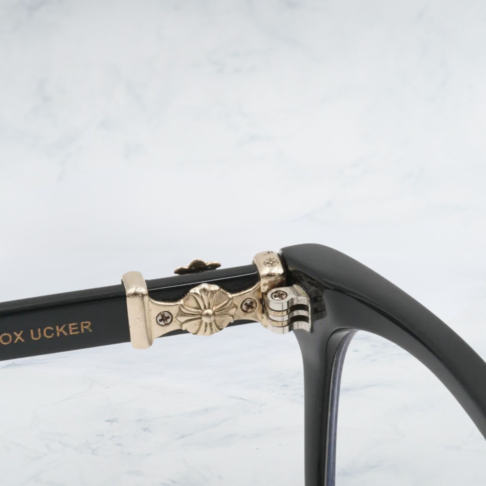 Chrome Hearts CHROME HEARTS COX UCKER BLACK / 18K GOLD PLATED Size ONE SIZE - 5 Thumbnail