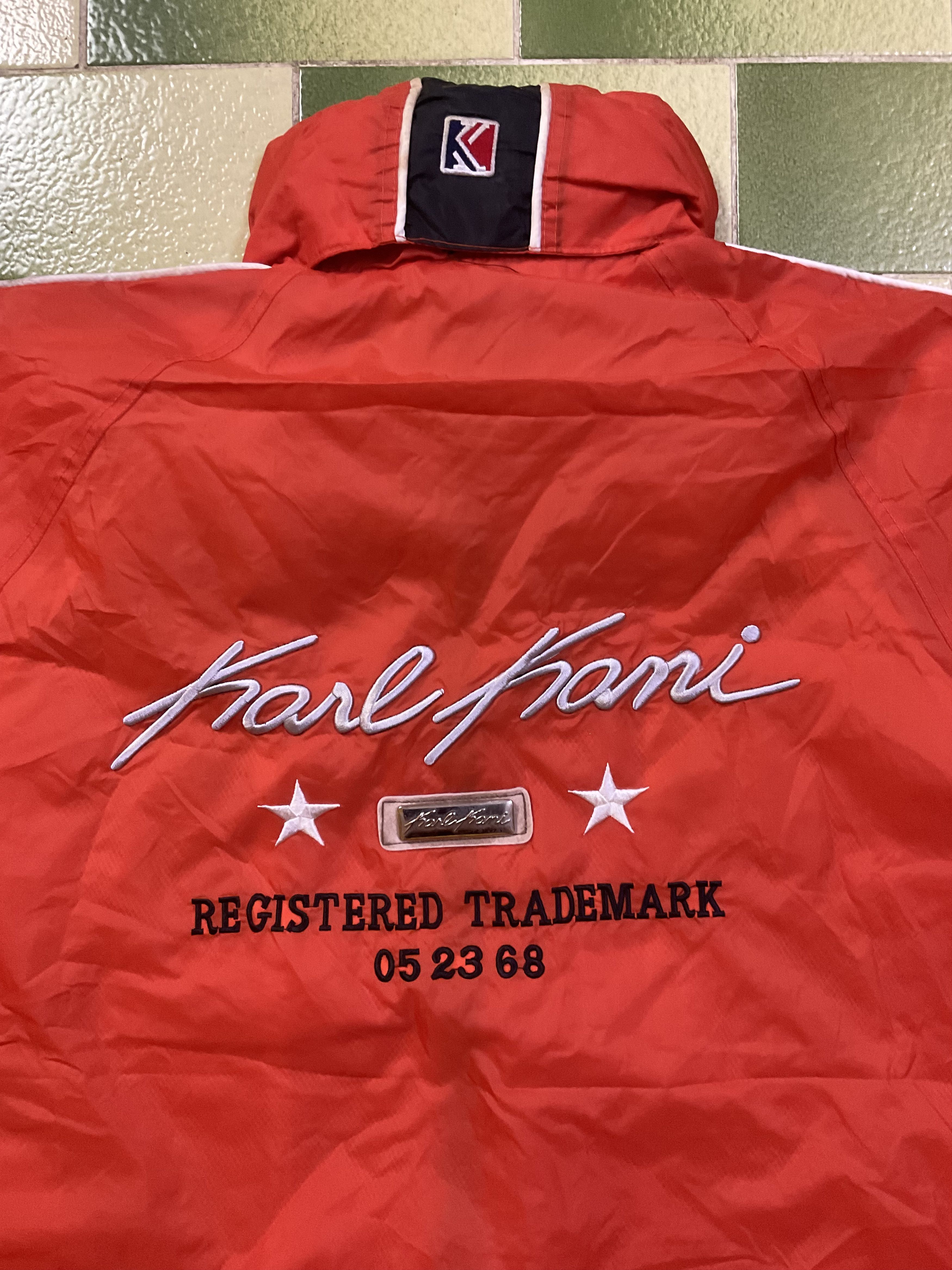 Karl Kani Vintage Karl Kani tapered packable hooded windbreaker jacket Size US XL / EU 56 / 4 - 4 Thumbnail
