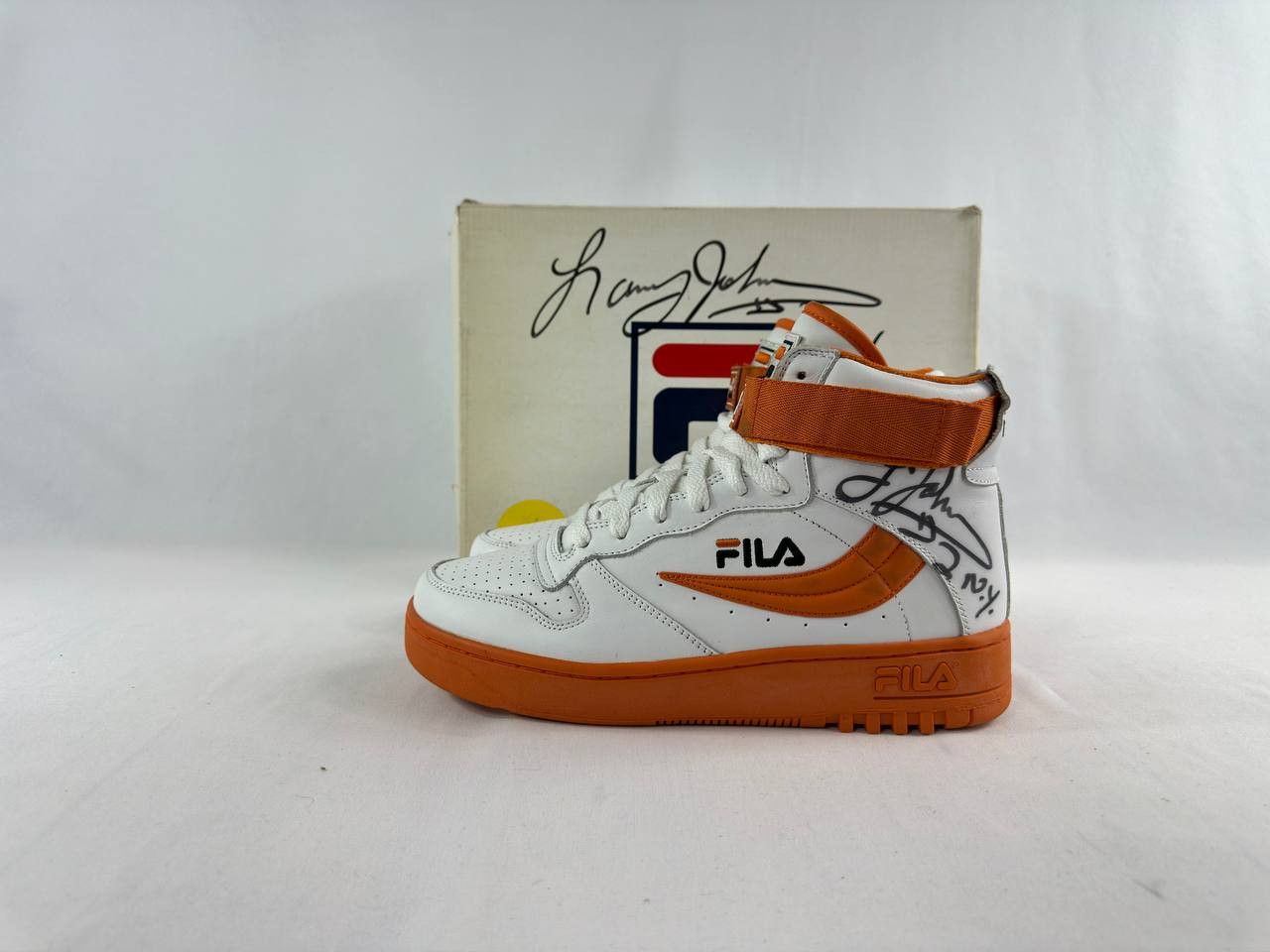 Fila FILA Packer Shoes FX-100 4-Point Play #40/100 Larry Johnson Size US 9 / EU 42 - 5 Thumbnail