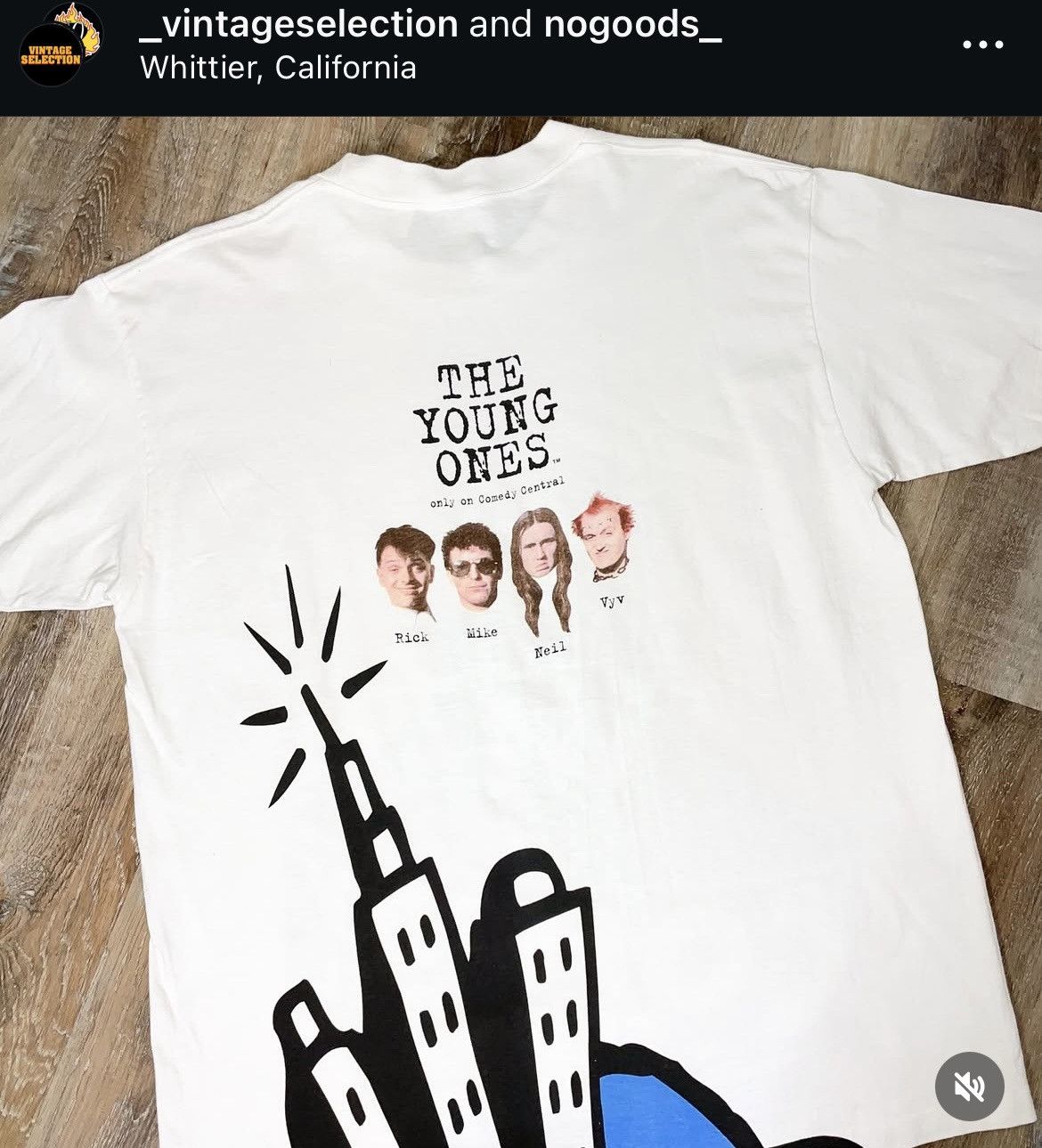 Anvil × Vintage 90s Comedy Central Vintage Promo Tee Shirt Mens XL AOP Movie Size US XL / EU 56 / 4 - 4 Thumbnail